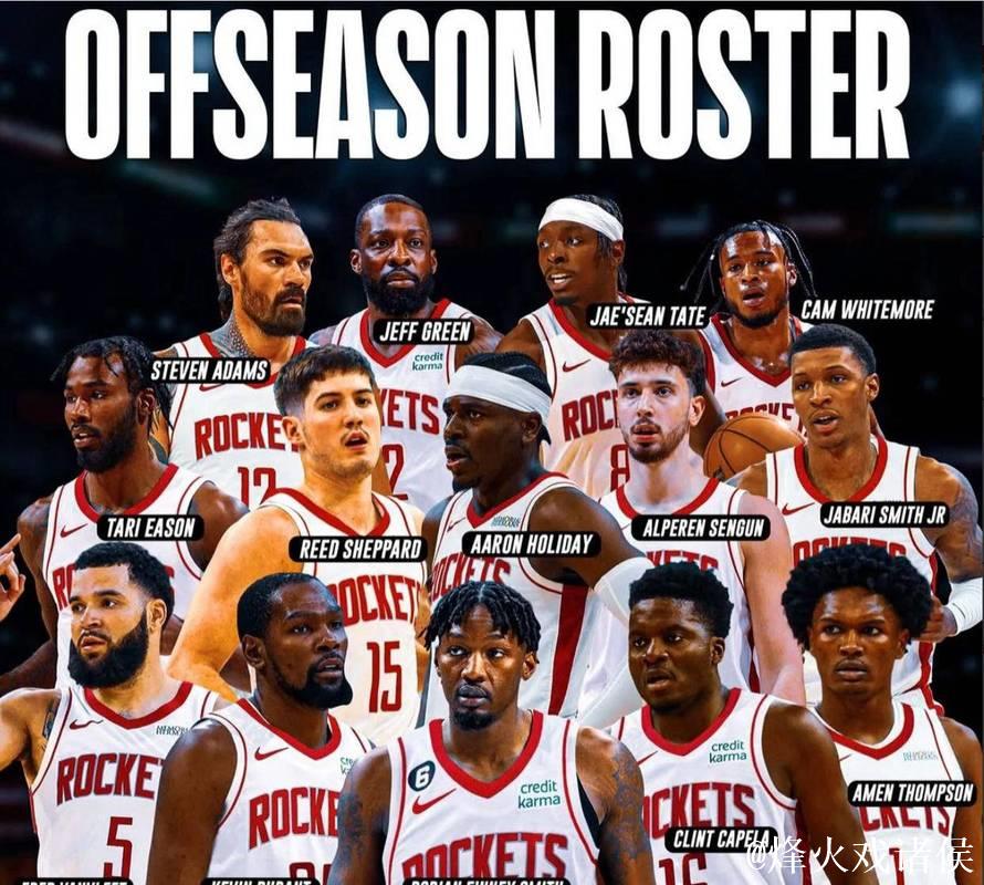 4人仅获13分！火箭替补阵容集体低迷，伊森缺阵引发连锁效应